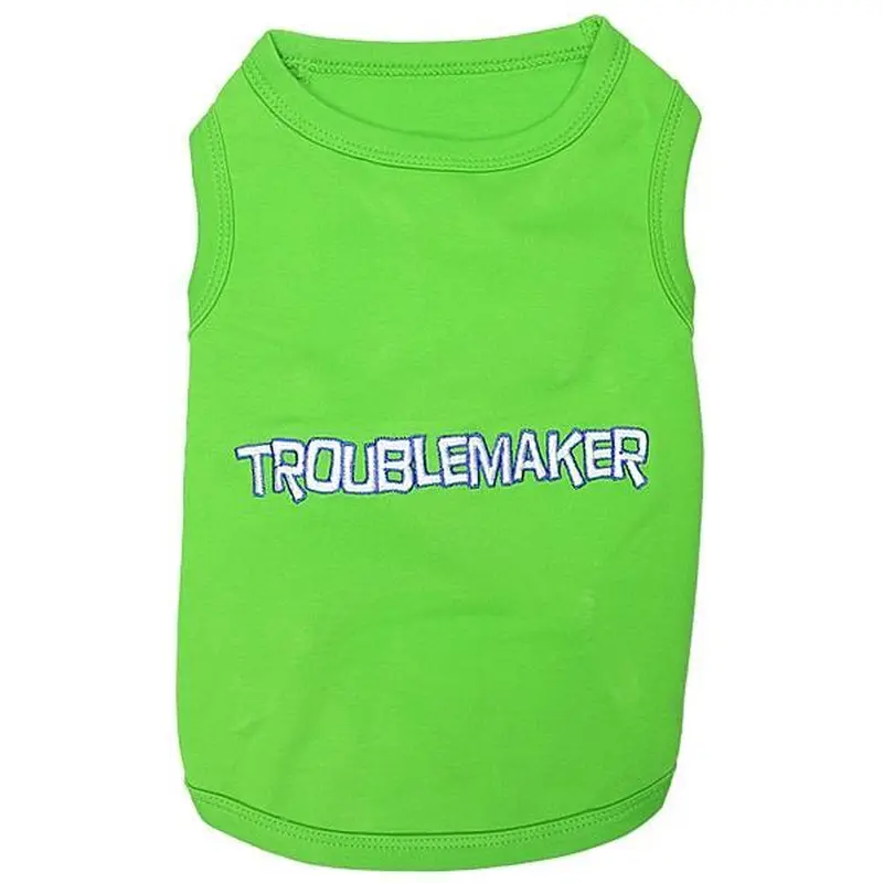 Troublemaker Dog Tank by Parisian Pet