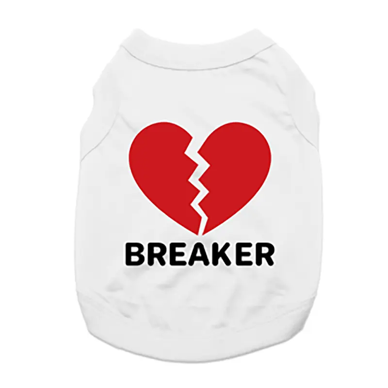Heartbreaker Dog Shirt - White
