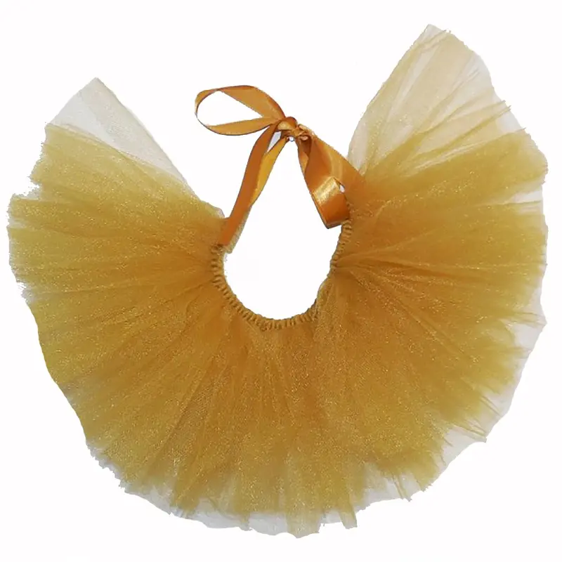 Pawpatu Tulle Dog Tutu - Gold