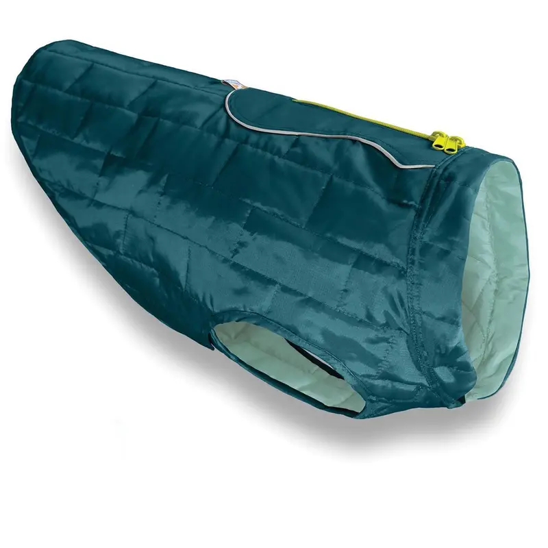 Kurgo Loft Reversible Dog Jacket - Ink Blue and Sea Glass