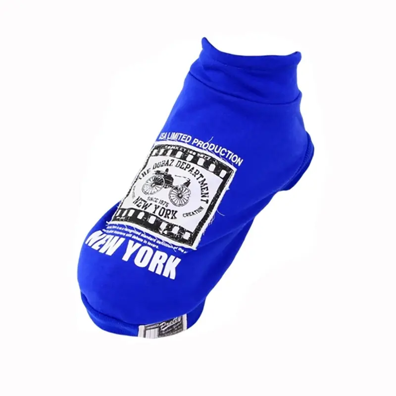 Dobaz New York Dog Sweater - Blue