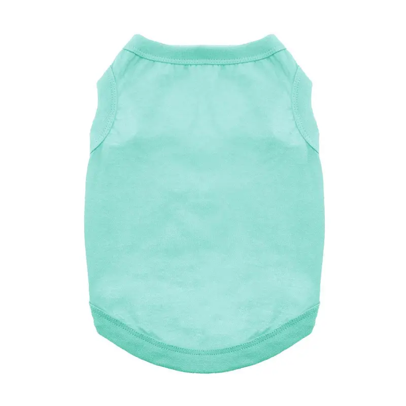 Barking Basics Dog Tank Shirt - Light Teal