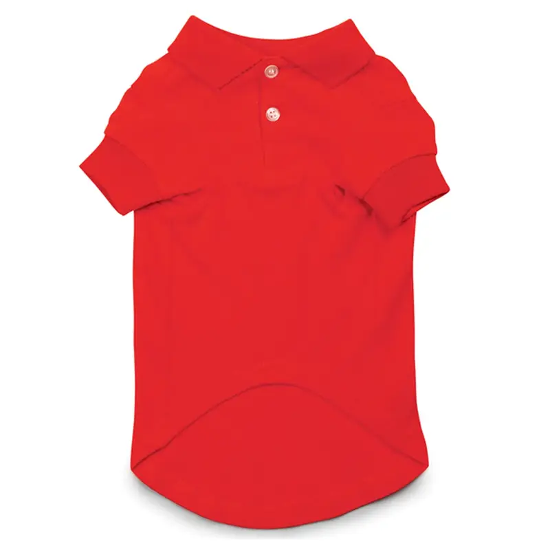 Parisian Pet Dog Polo - Red