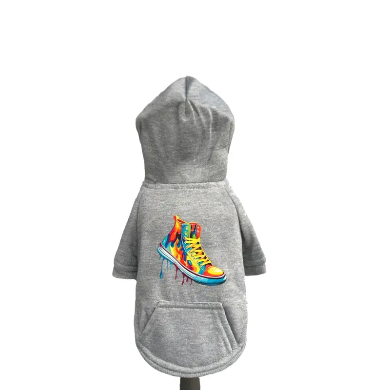 Hello Doggie Graffiti Pup Hoodie