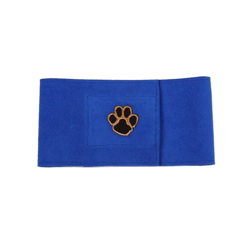Susan Lanci Paw Wizzer Dog Belly Band - Royal Blue
