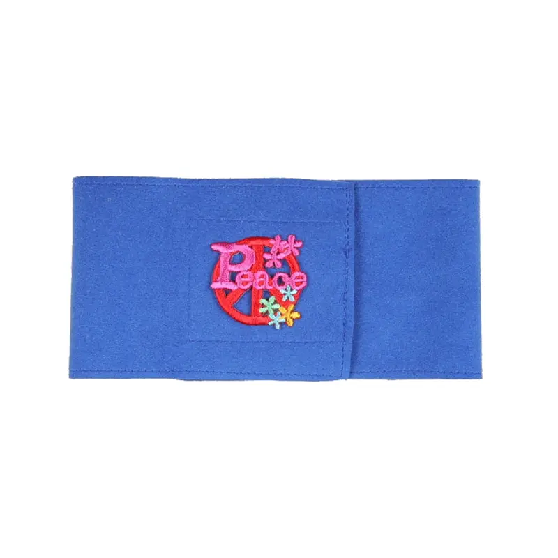 Susan Lanci Peace Dog Belly Band - Royal Blue