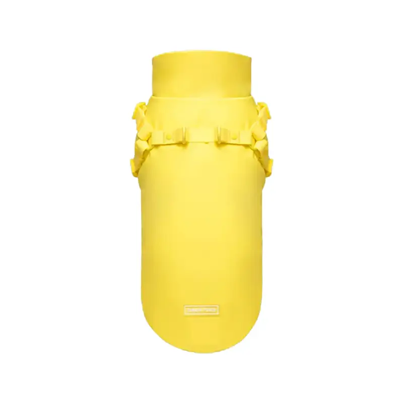 Canada Pooch Dog Harness Raincoat - Yellow
