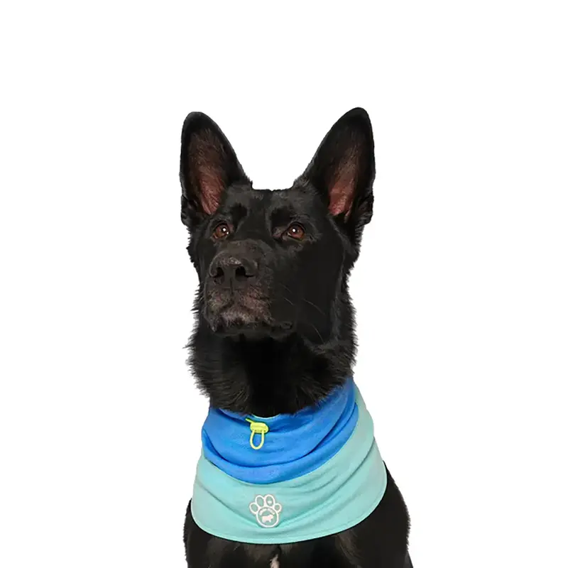 Canada Pooch Max Chill Cooling Dog Snood - Blue