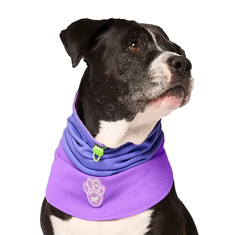 Canada Pooch Max Chill Cooling Dog Snood - Purple
