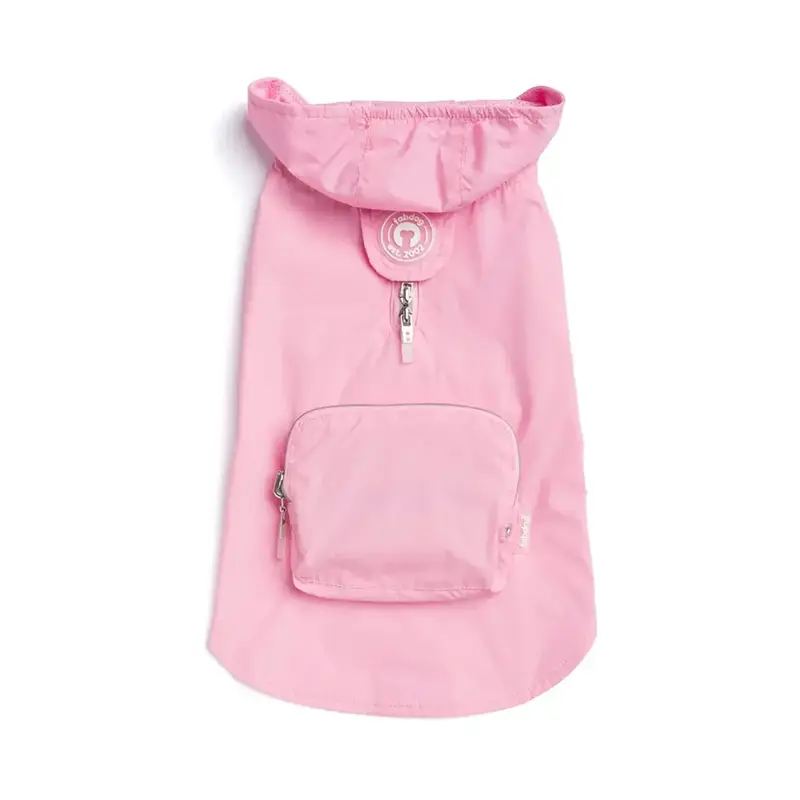 fabdog Dog Raincoat - Pink