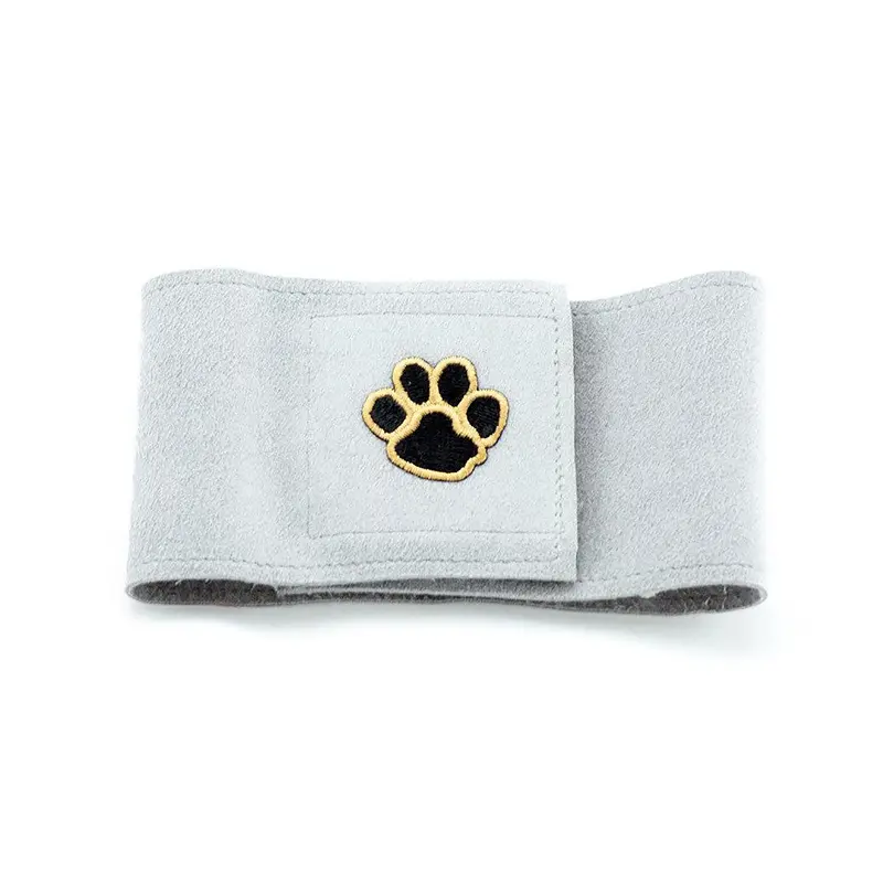 Susan Lanci Paw Wizzer Dog Belly Band - Platinum
