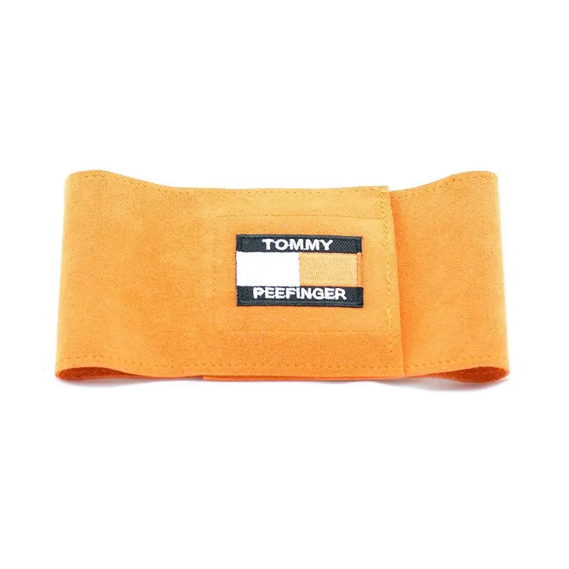 Susan Lanci Tommy Peefinger Wizzer Dog Belly Band - Orange