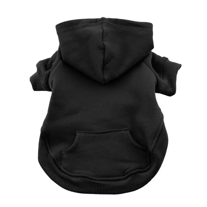 Flex-Fit Dog Hoodie by Doggie Design - Black