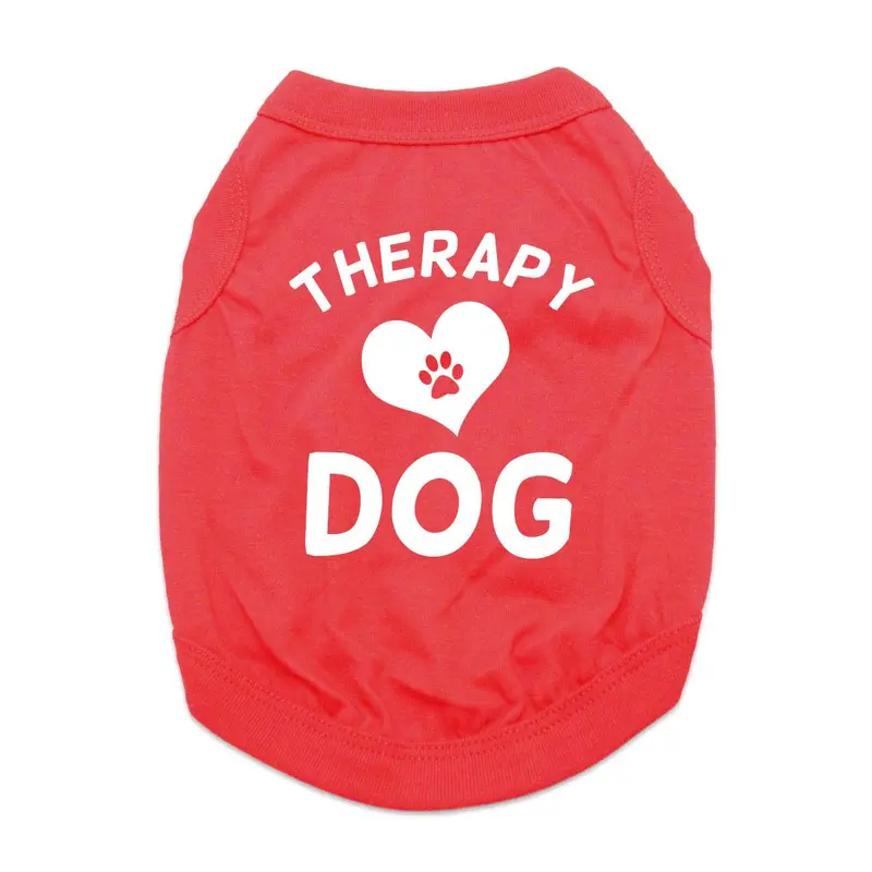 Therapy Dog Shirt - Red