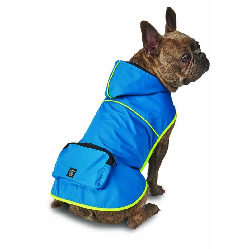 Petrageous Banff Packable Rain Dog Jacket - Teal
