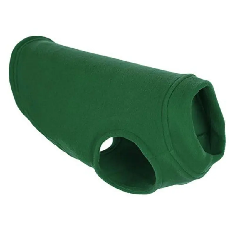 Stretch Fleece Dog Vest by Gooby - Forest Green