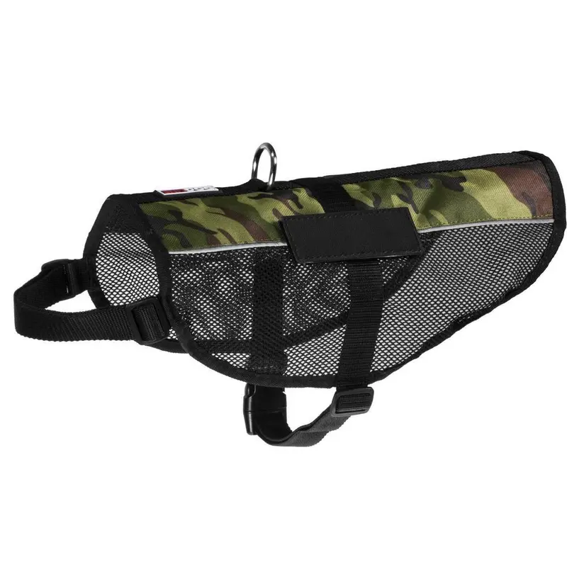 Dogline MaxAire Mesh Dog Vest - Green Camo