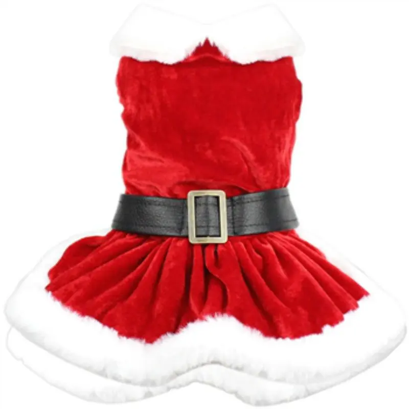 Parisian Pet Mrs. Claus Winter Dog Dress