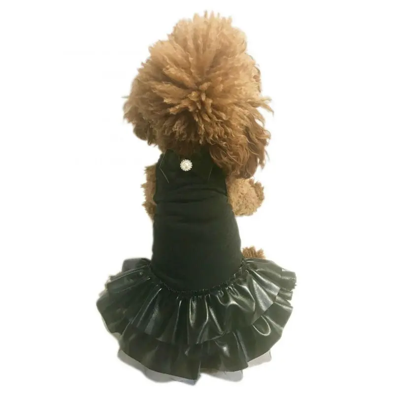 The Dog Squad Sweet Coco Dog Dress - Black