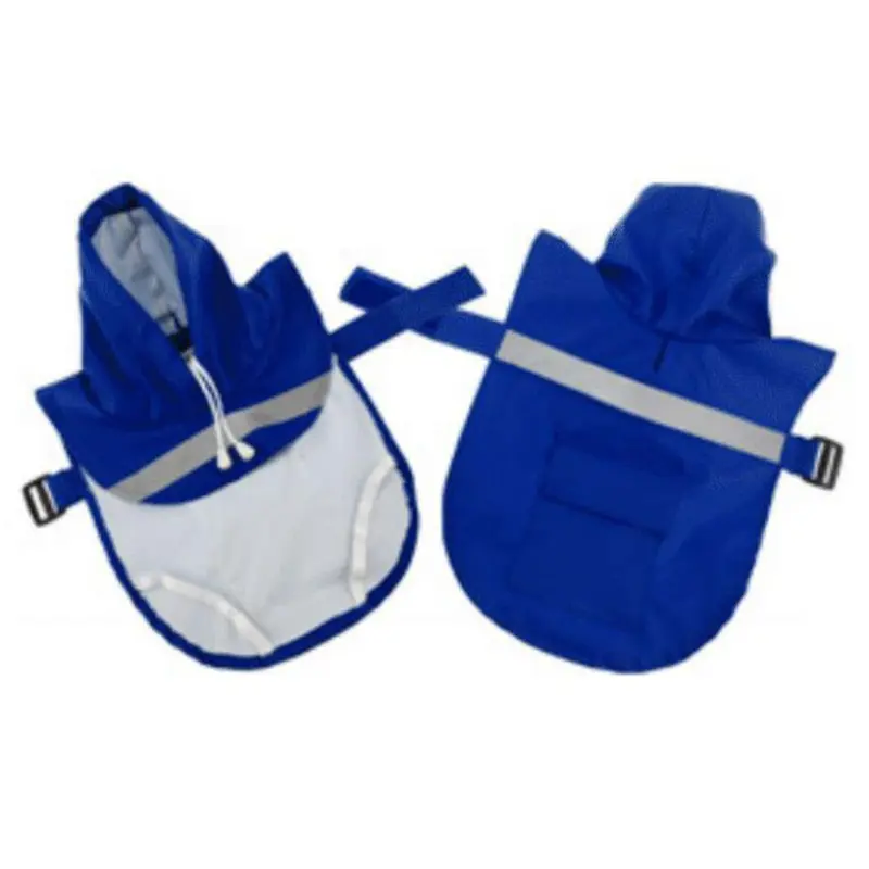Parisian Pet Reflective Dog Raincoat - Blue