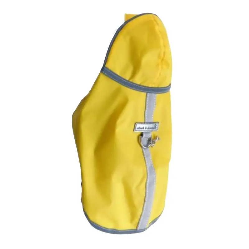 Cloak & Dawggie Teacup Precision Fit Dog Raincoat - Yellow