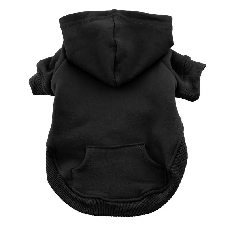 Barking Basics Dog Hoodie - Black