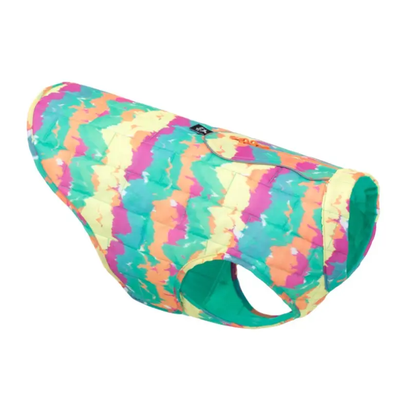 Kurgo Loft Reversible Dog Jacket - Watercolor Stripe