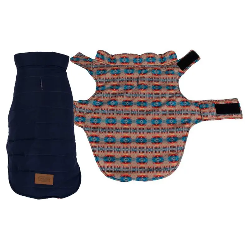 Pendleton Pet Pilot Rocket Puffer Dog Coat - Navy