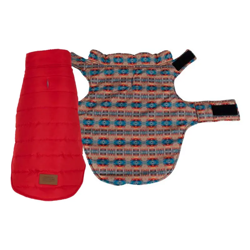 Pendleton Pet Pilot Rocket Puffer Dog Coat - Red