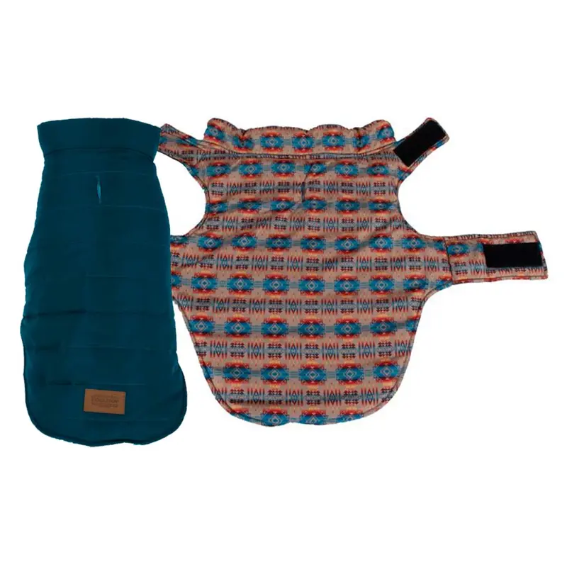 Pendleton Pet Pilot Rocket Puffer Dog Coat - Teal