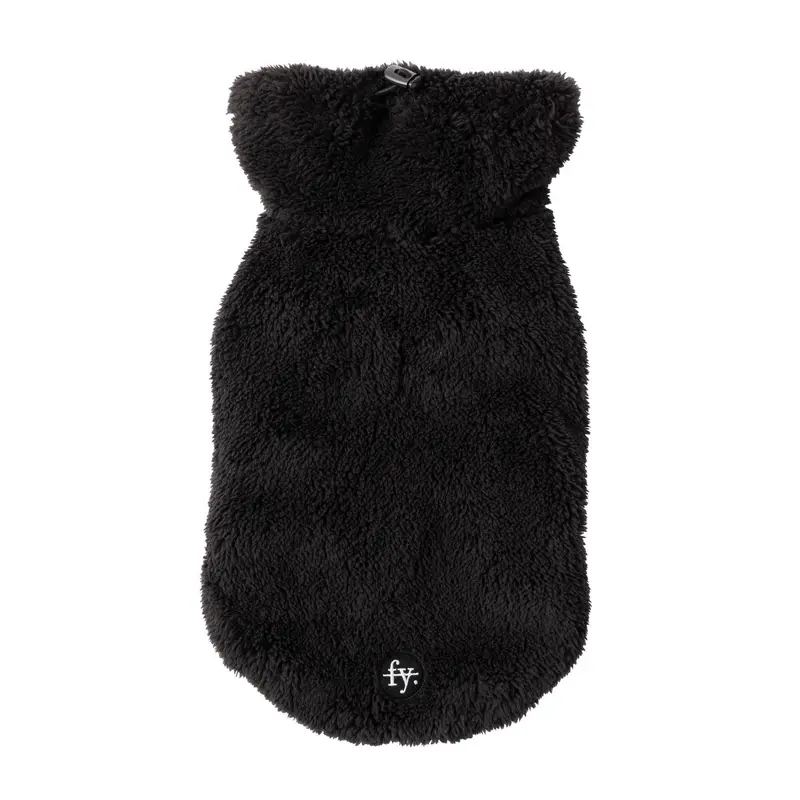 FuzzYard Turtle Teddy Dog Shirt - Black