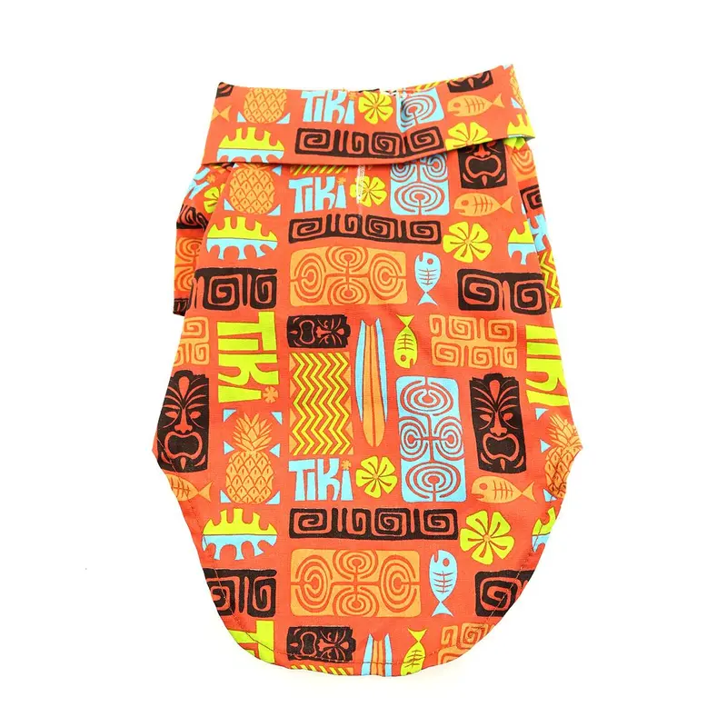 Hawaiian Camp Shirt by Doggie Design - Tiki