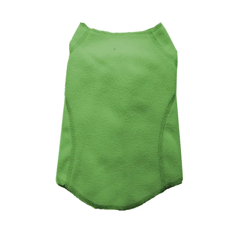 My Canine Kids Fleece Jumper Dog Sweater - Lime Green