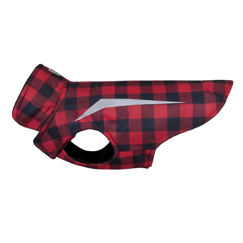 RC Pet Shasta Winter Dog Coat - Red Buffalo Plaid