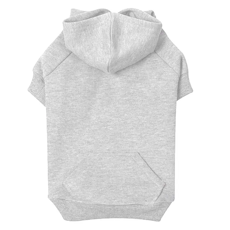 Zack & Zoey Basic Dog Hoodie - Heather Gray