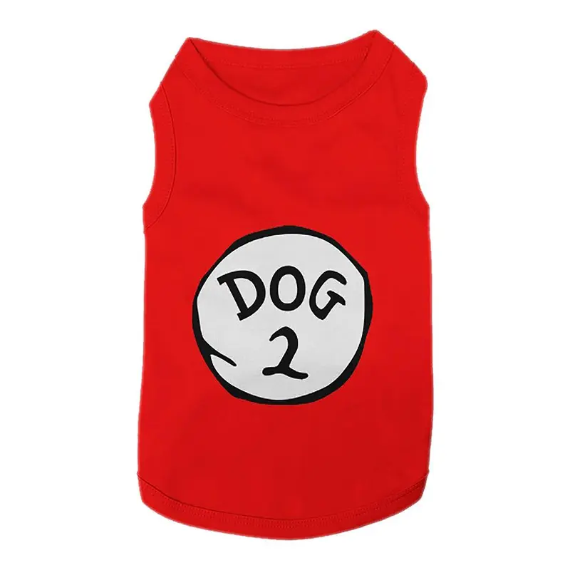 Dog 2 Dog Tank by Parisian Pet - Red