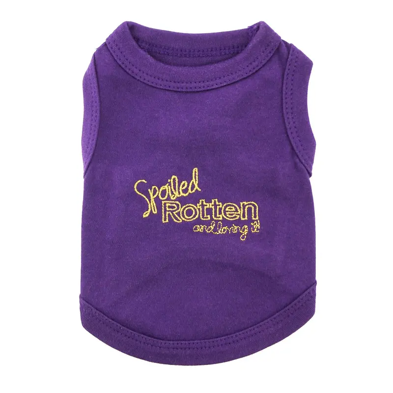 Spoiled Rotten Dog Tank by Parisian Pet