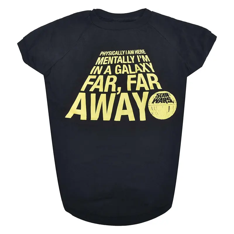 Star Wars Mentally Far, Far Away Dog Shirt