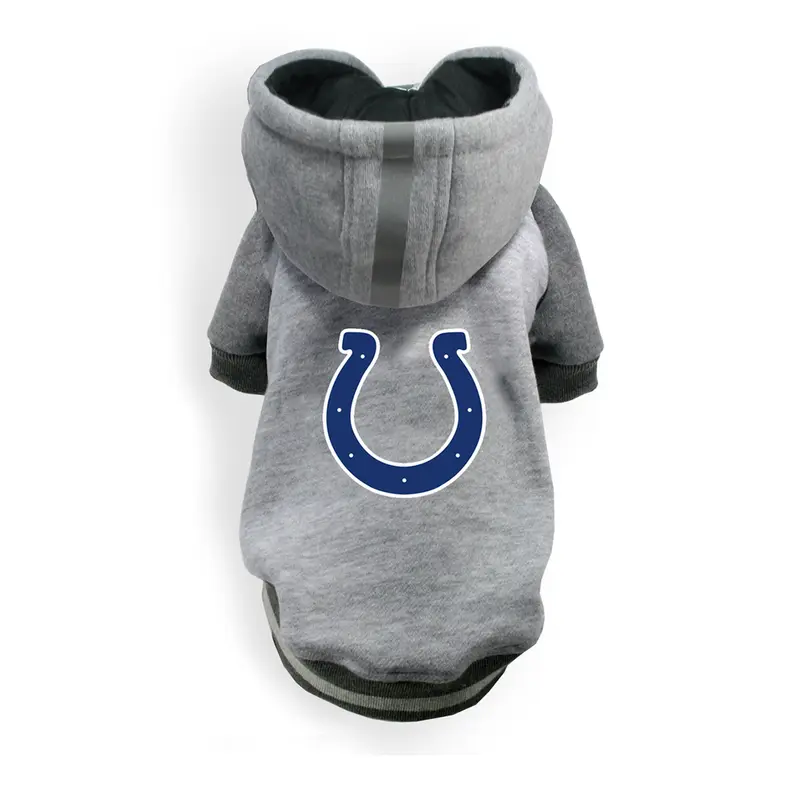 Little Earth Indianapolis Colts NFL Dog Hoodie - Gray