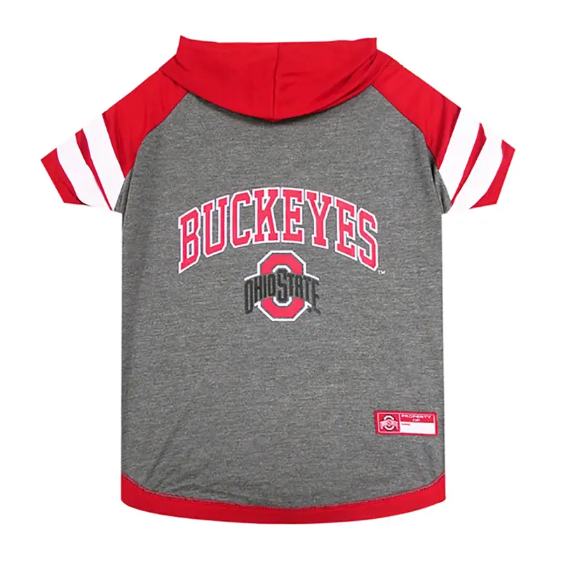 Ohio State Hooded Dog Shirt