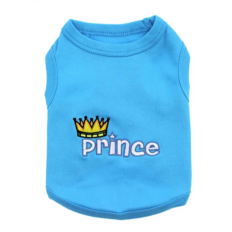 Prince Dog Tank by Parisian Pet - Blue