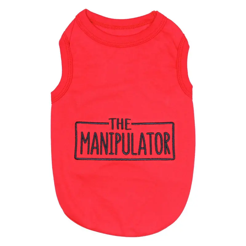 Parisian Pet The Manipulator Dog Tank - Red