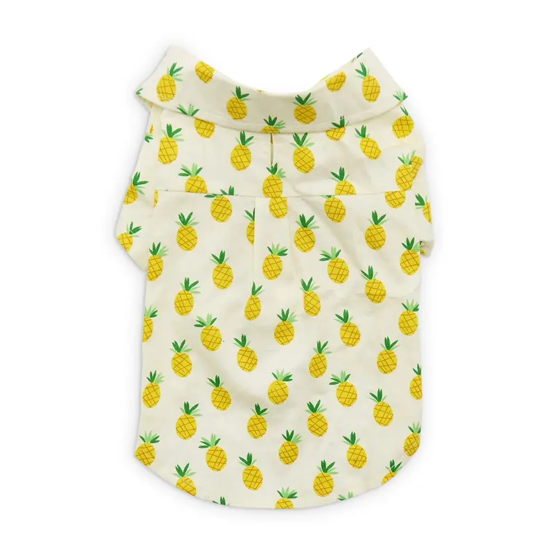 DOGO Pineapple Dog Shirt - Yellow