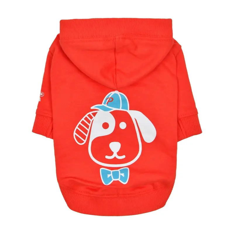 Puppia Chewie Hooded Dog Shirt - Red