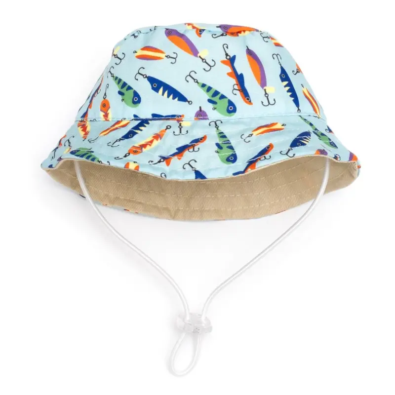 Worthy Dog Bucket Dog Hat - Gone Fishin'