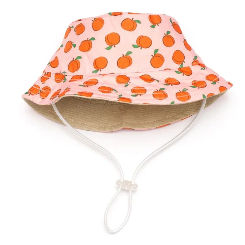 Worthy Dog Bucket Dog Hat - Peachy Keen