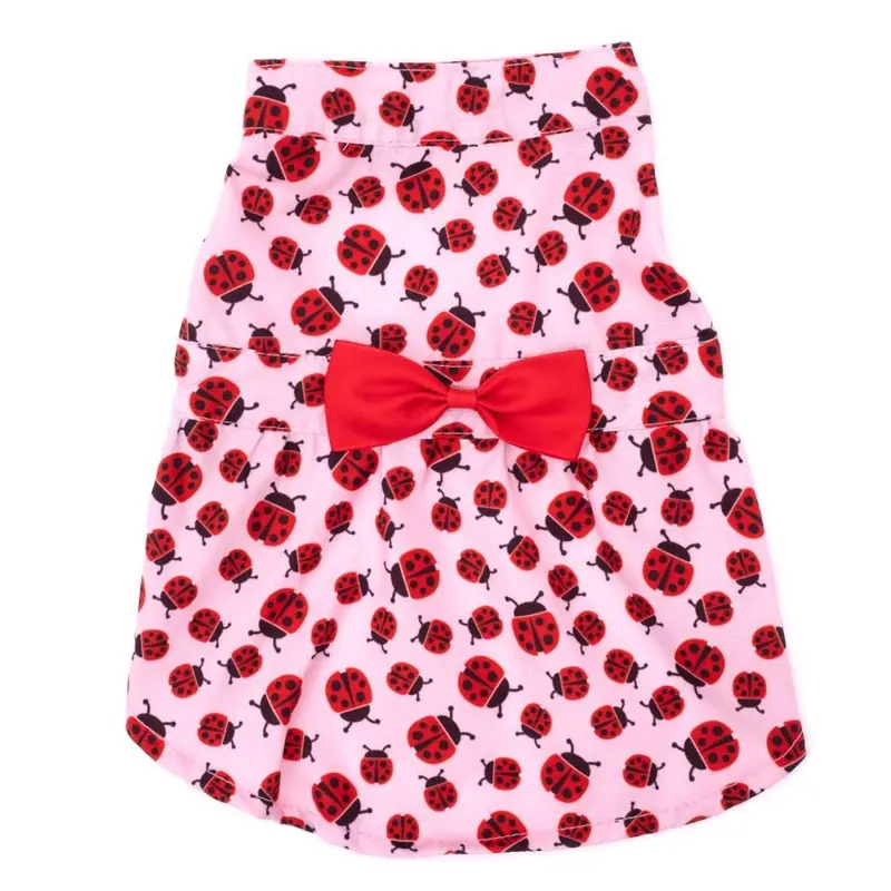 Worthy Dog Ladybug Dog Dress