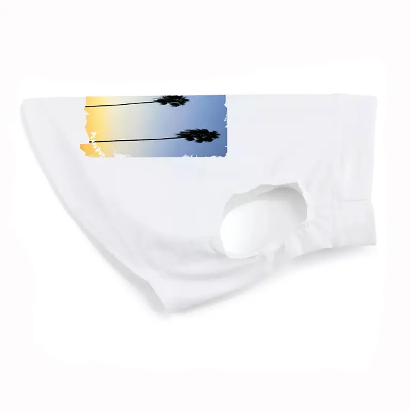 Playa Pup Sun Protection Dog Tank - Palm Tree