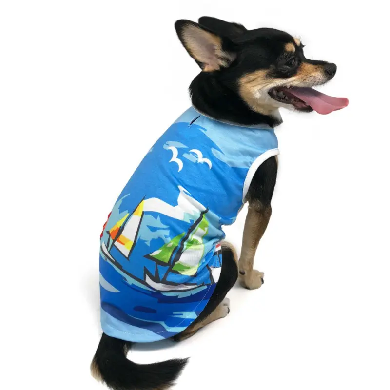 Sailboat Dog Tank by Dogo