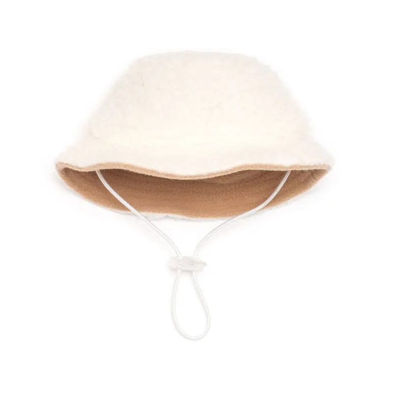 Worthy Dog Bucket Dog Hat - Faux Shearling